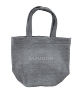 DOUUOD Borsa Shopping a Secchiello in Felpa Grigio Melange