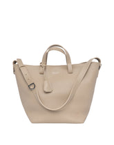 DOUUOD Borsa Shopping Giulia in Pelle Martellata Marmo