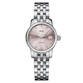 Mido orologio Baroncelli Lady Twenty Five 25mm rosa automatico acciaio M039.007.11.336.00