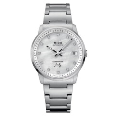 Mido orologio Commander Lady 35mm madreperla diamanti automatico acciaio M021.207.11.106.00