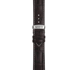 Mido orologio Multifort Gent 42mm argento automatico acciaio M005.430.16.031.80