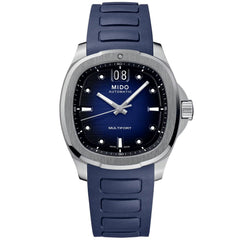 Mido orologio Multifort TV Big Date 40x39,2mm blu automatico acciaio M049.526.17.041.00