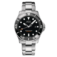 Mido orologio Ocean Star 600 Chronometer COSC 43,5mm nero automatico acciaio M026.608.11.051.00