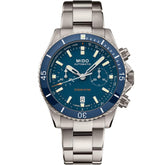 Mido orologio Ocean Star Chronograph 44mm blu automatico titanio M026.627.44.041.00