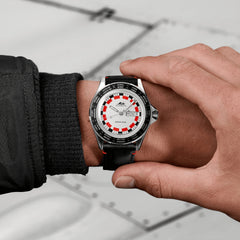 Mido orologio Ocean Star Worldtimer 40mm argento automatico acciaio M026.830.16.030.00