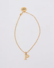 DOUUOD Collana con Lettera Personalizzata Piccola