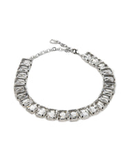 DOUUOD Collana con Pietre Trasparente