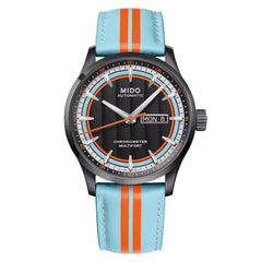 Mido orologio Multifort Chronometer 1 Racer 42mm nero automatico acciaio finitura PVD nero M038.431.36.051.00