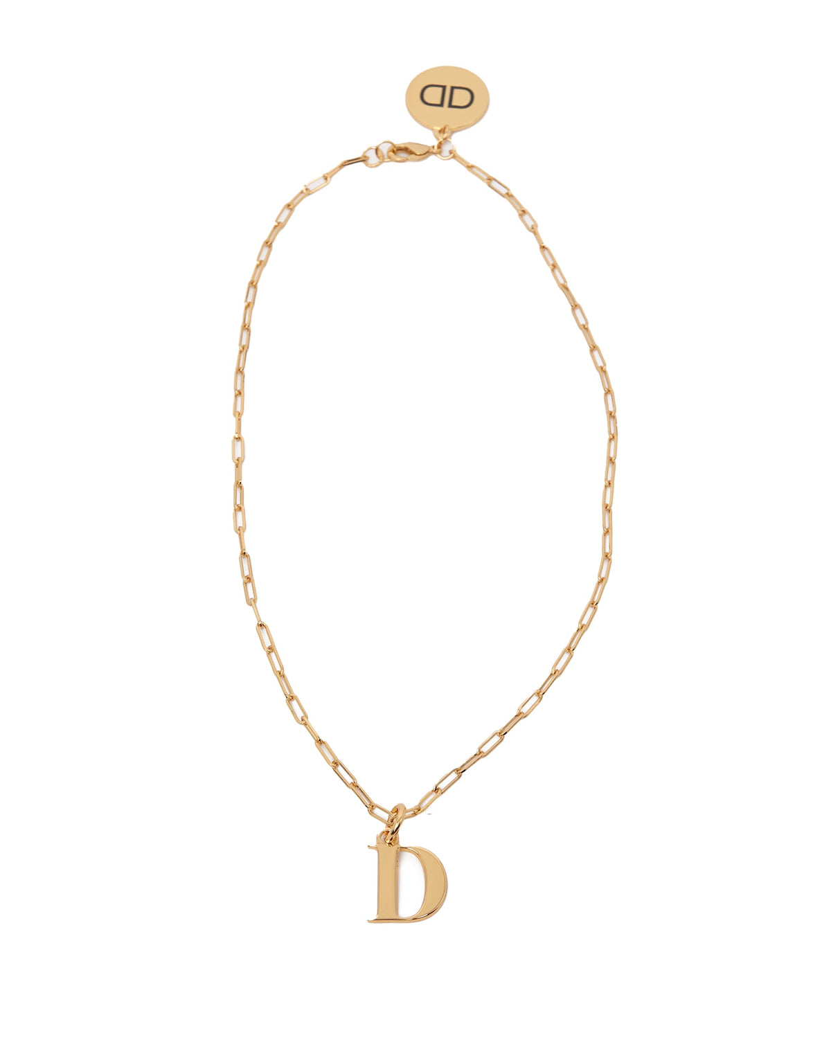 DOUUOD Collana con Lettera Personalizzata Piccola