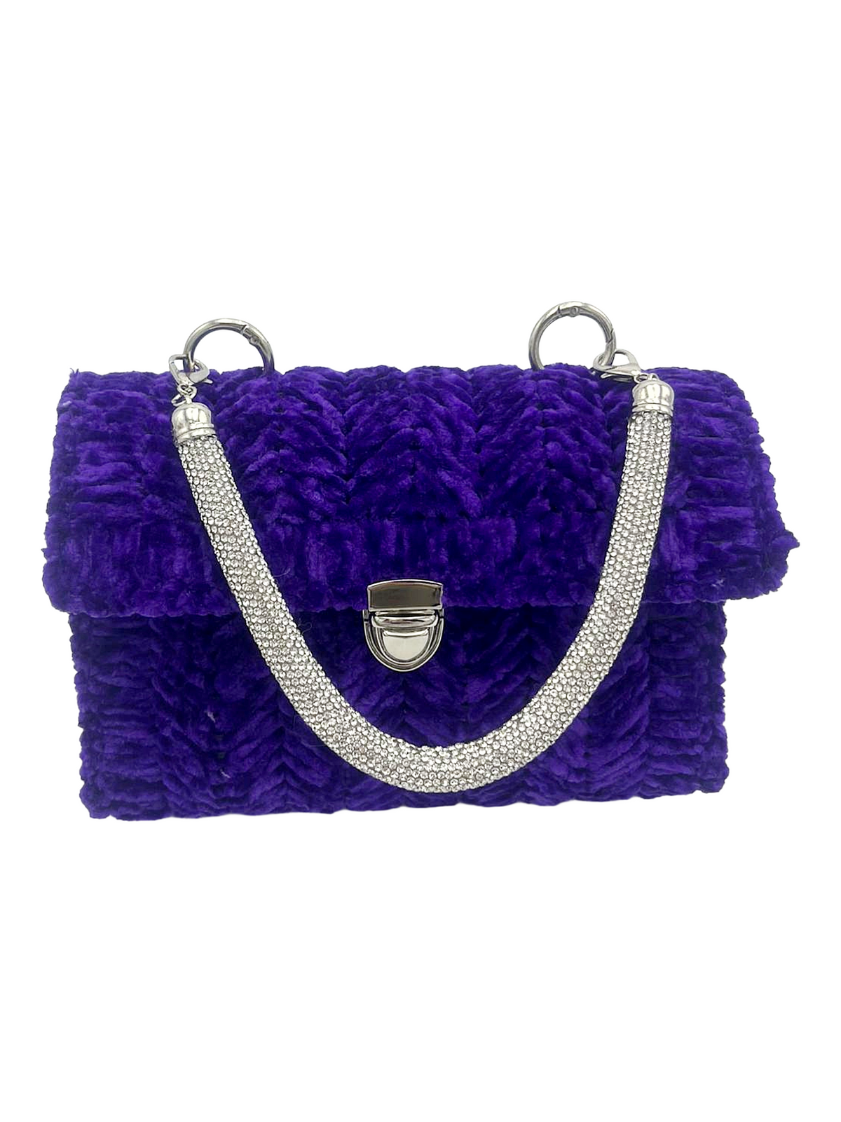 Bauletto VANITY in Velluto - Le Trame di Ricky