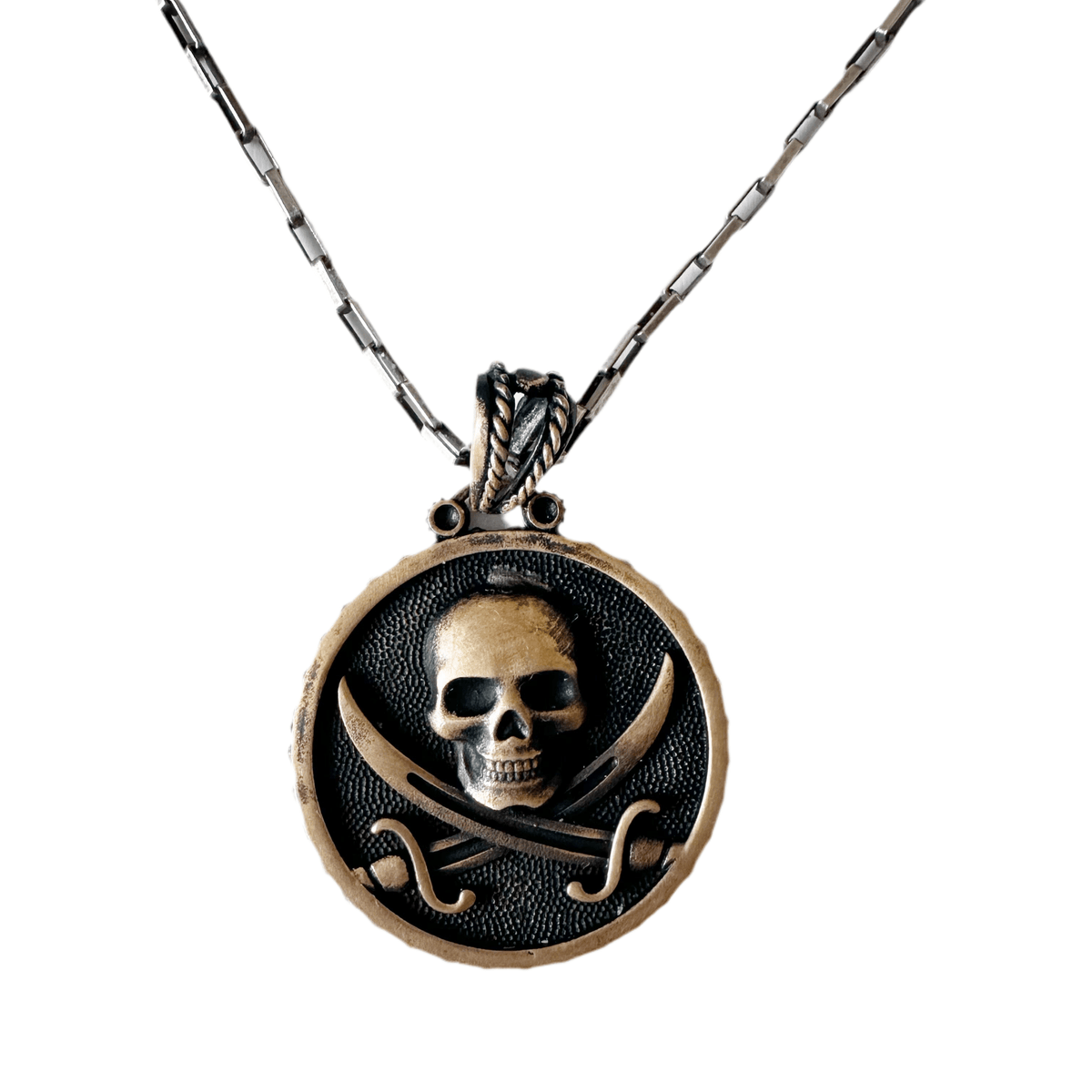 Collana In Argento e Bronzo Black Sails Pirati