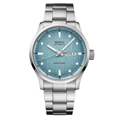 Mido orologio Multifort M Freeze 42mm turchese automatico acciaio M038.430.11.041.00