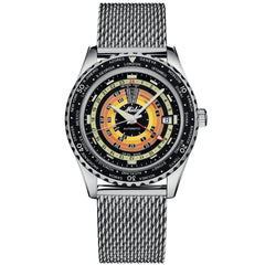 Mido orologio Ocean Star Decompression Worldtimer Special Edition 40mm nero automatico acciaio M026.829.17.051.00